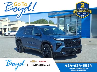 2026 Chevrolet Traverse RS