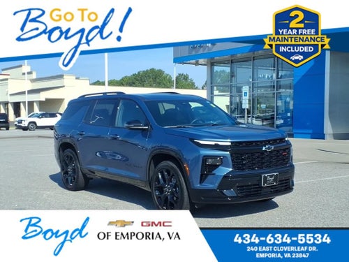 2026 Chevrolet Traverse RS