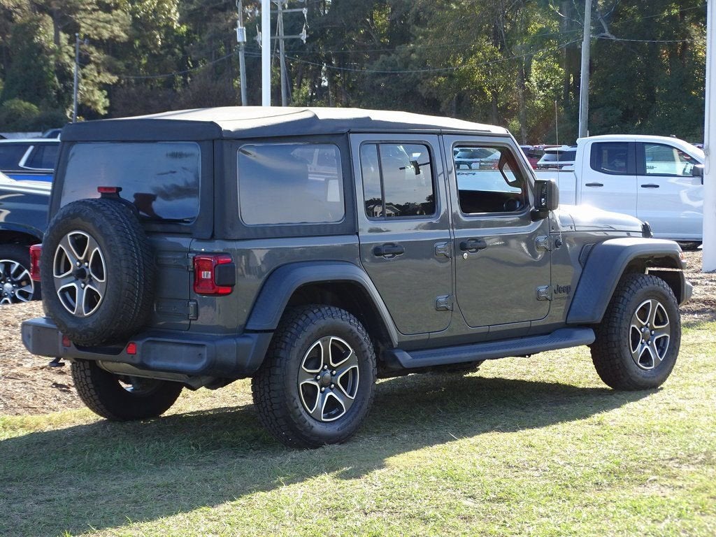 2020 Jeep Wrangler Unlimited Black and Tan