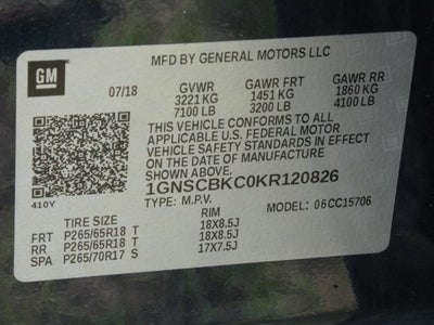 2019 Chevrolet Tahoe LT