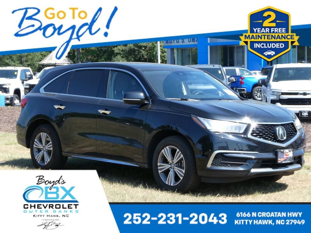 2020 Acura MDX BLACK LEATHER INTERIOR
