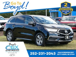 2020 Acura MDX BLACK LEATHER INTERIOR