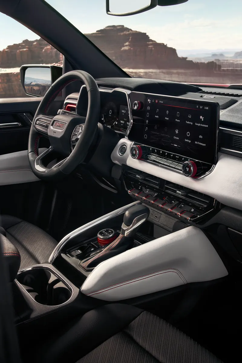2026 GMC Canyon infotainment system at Boyd GMC of Emporia in EMPORIA VA