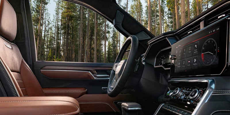 GMC Sierra 1500 premium interior cabin